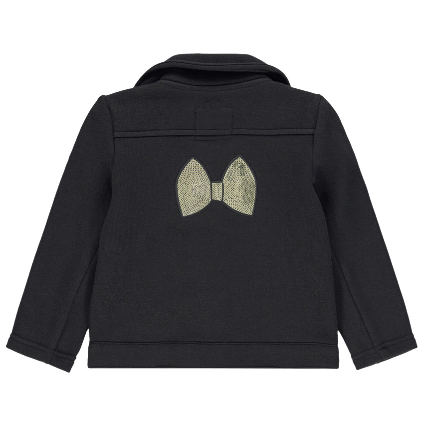 Chaqueta estilo biker de felpa con bordados de Minnie y lazo de lentejuelas Disney  Additional Chaqueta estilo biker de felpa con bordados de Minnie y lazo de lentejuelas Disney