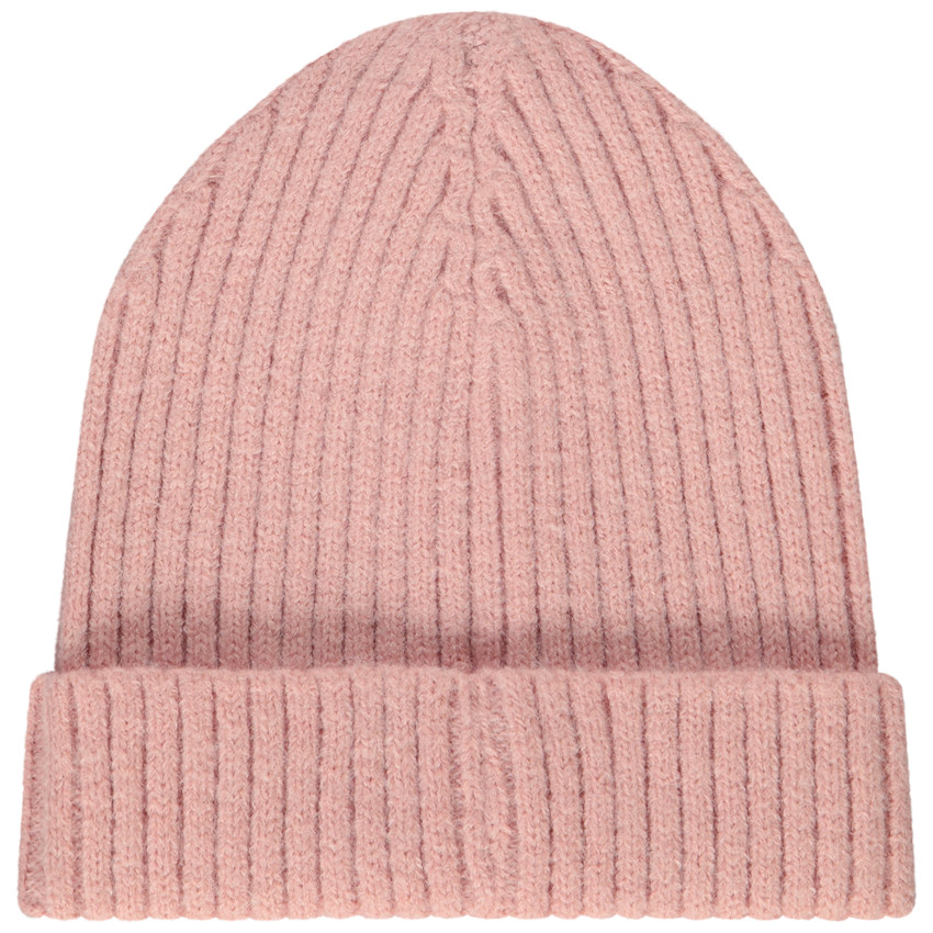 Gorro de canalé liso para niña 