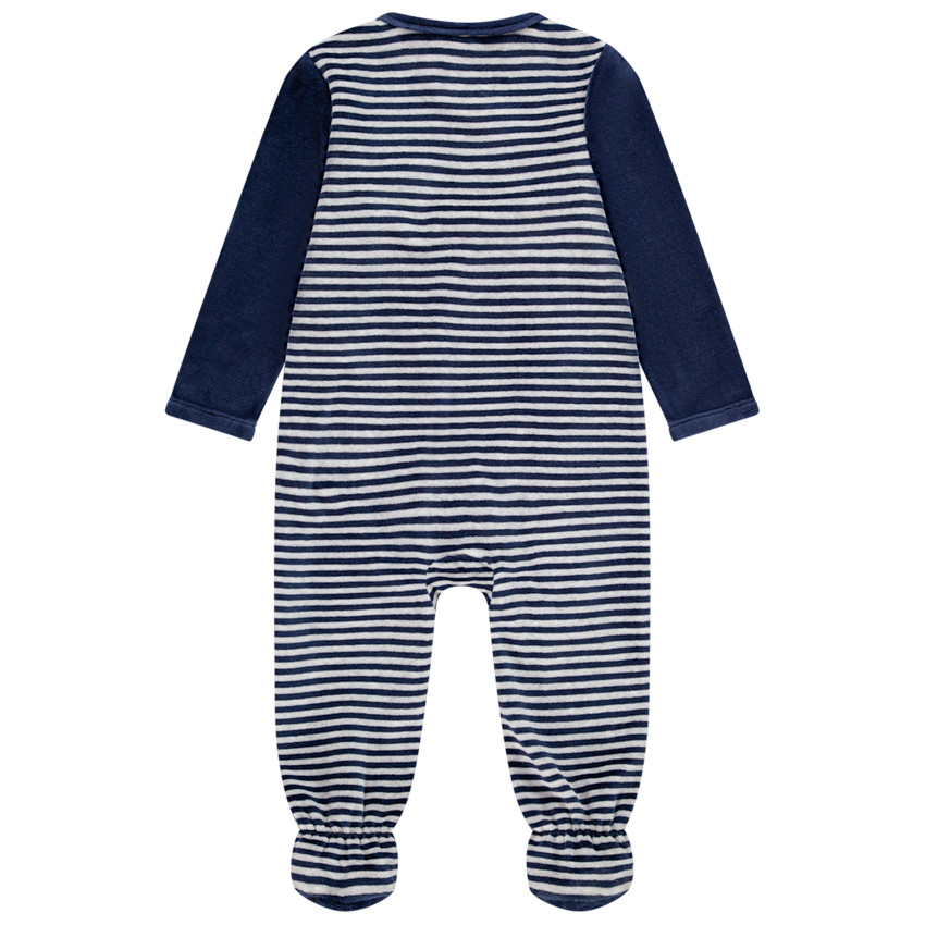 Pelele terciopelo bulldog 