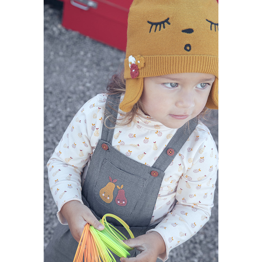 Gorro de punto con bordados para bebé niña  Additional Gorro de punto con bordados para bebé niña