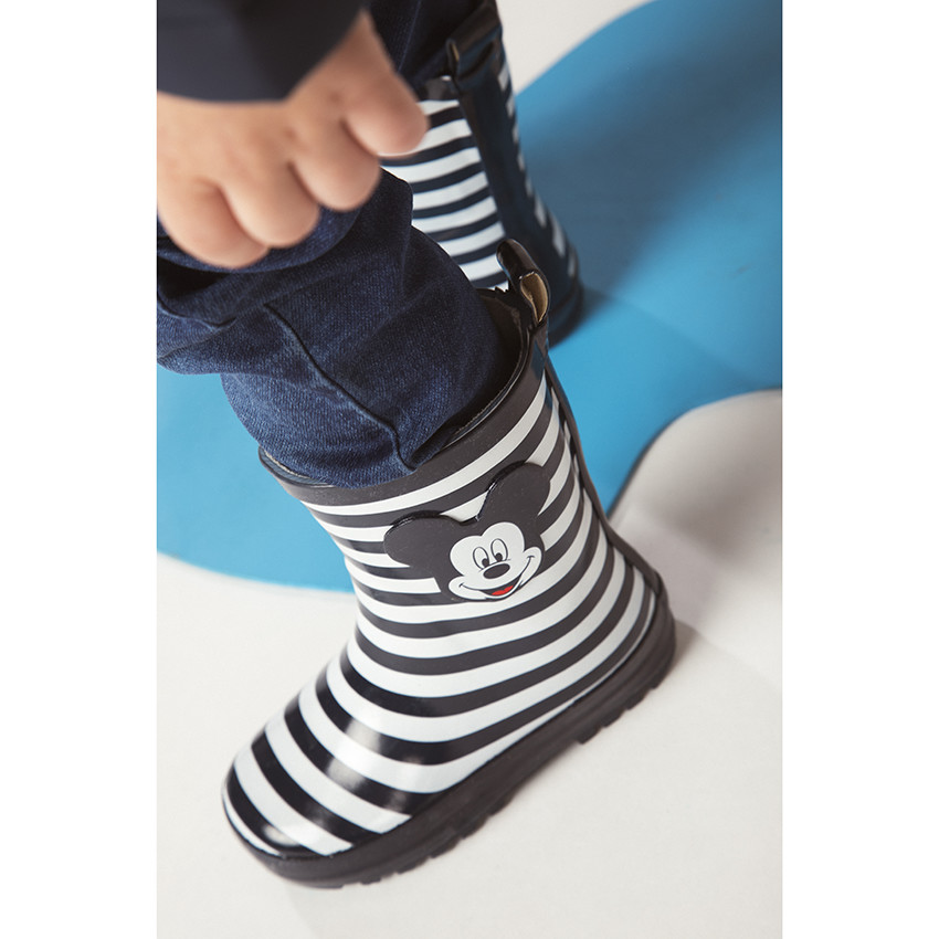 Botas de agua a rayas Mickey Disney para bebé niño  Additional Botas de agua a rayas Mickey Disney para bebé niño