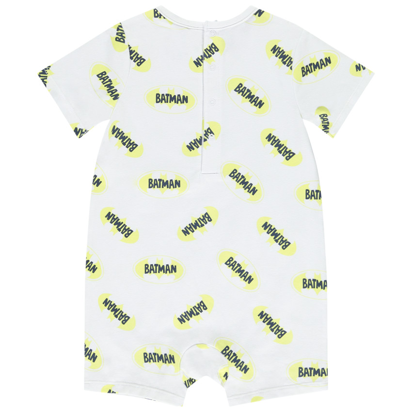 Combishort imprimido Batman Warner para bebé niño 