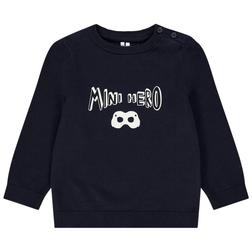 Jersey de punto estampado fantasía para bebé niño 