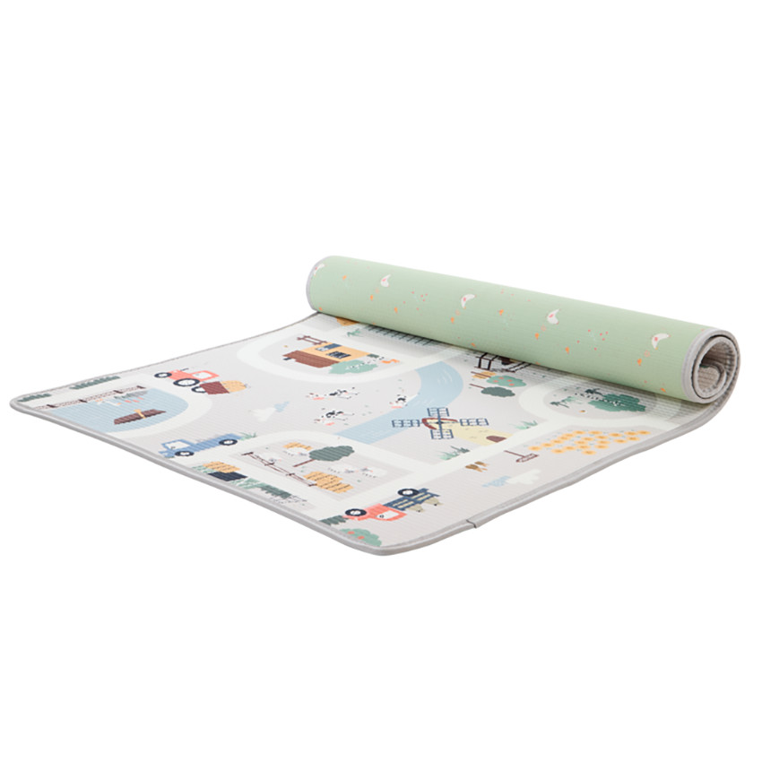 Tapiz de juego reversible de espuma firme/circuito 