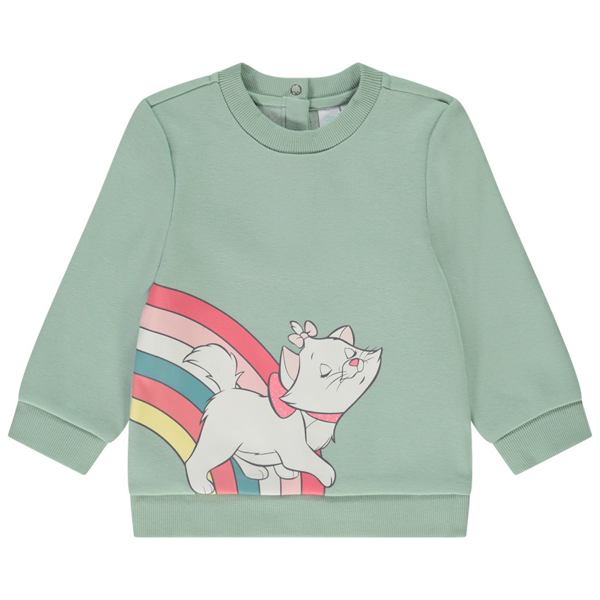 Sudadera de jersey estampada de Marie Disney para bebé niña  Additional Sudadera de jersey estampada de Marie Disney para bebé niña