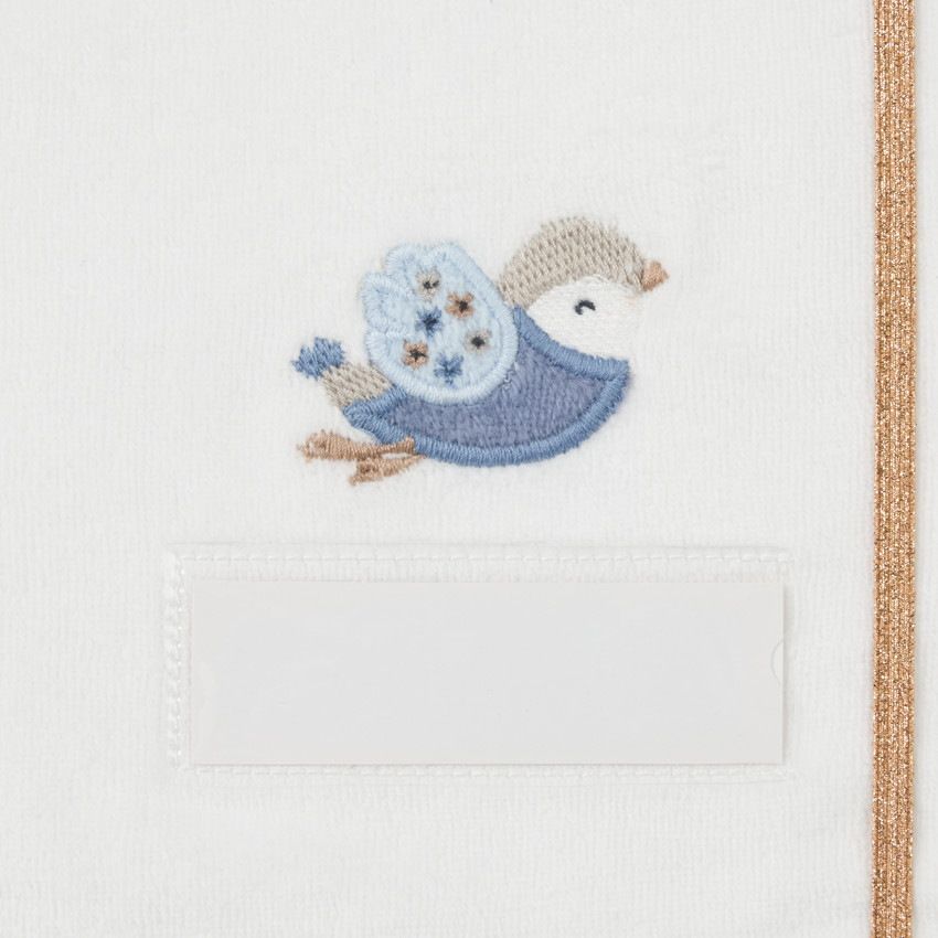 Protector de carnet de salud de terciopelo Tiny Flowers 