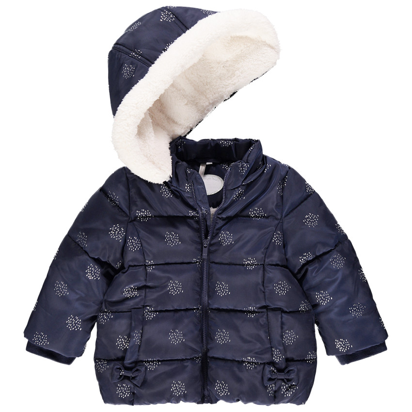 Plumífero forro sherpa 