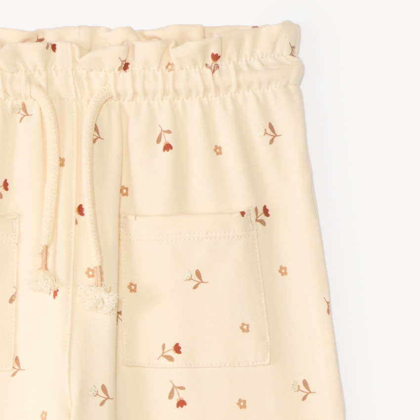 Pantalón de chándal amplio niña con estampado original 