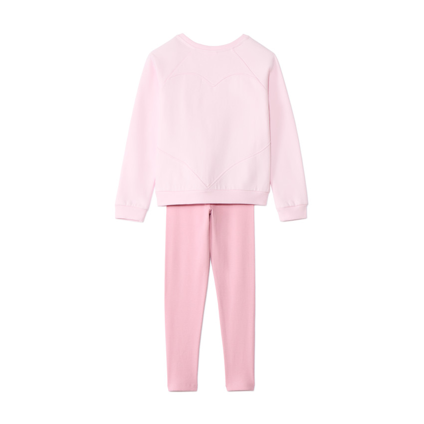 Conjunto de sudadera Angel de Disney + pantalones largos para niña 