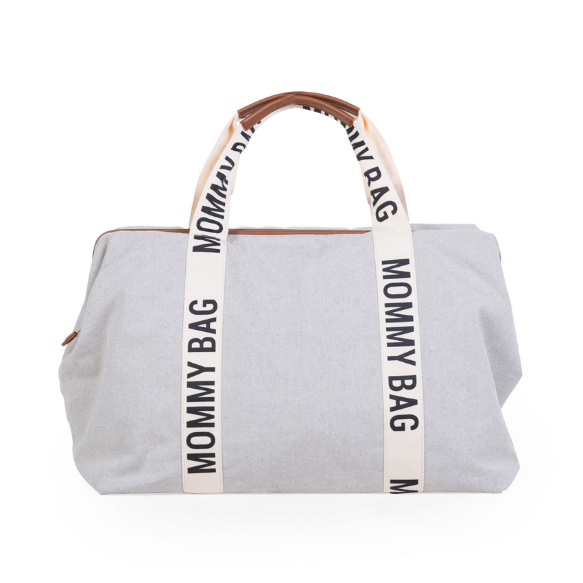 Bolso mataernidad Mommy bag Signature canvas crudo 