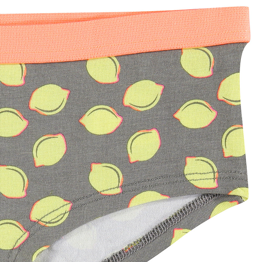 Lote de 3 shorties con estampado con estampado de fruta 