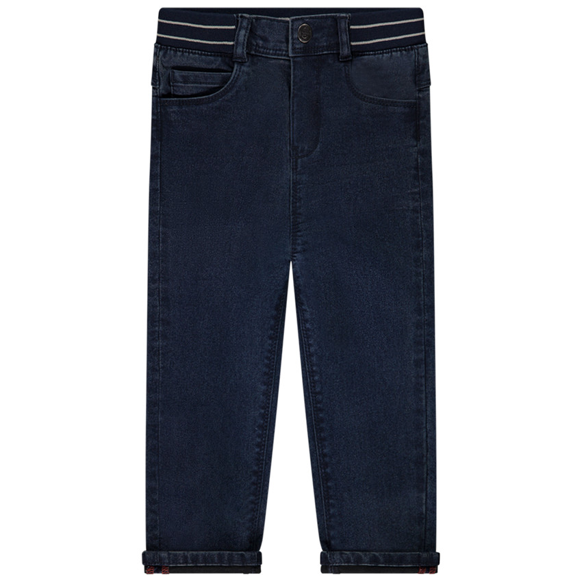Jean skinny à taille élastiquée pour bébé garçon 