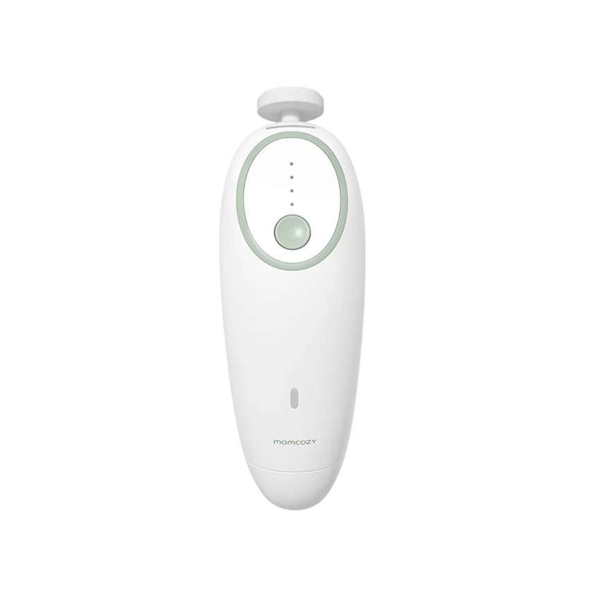 Lima de uñas eléctrica para bebé y adultos blanco/ verde 