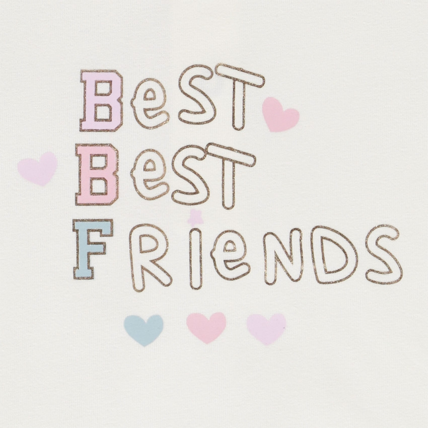 Conjunto chaleco + camiseta de manga larga + leggings para bebé niña 