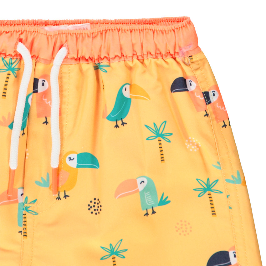 Short de bain imprimé toucans/palmiers pour bébé garçon Main Short de bain imprimé toucans/palmiers pour bébé garçon