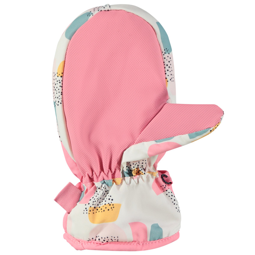Manoplas de esquí con estampado gráfico para niña 
