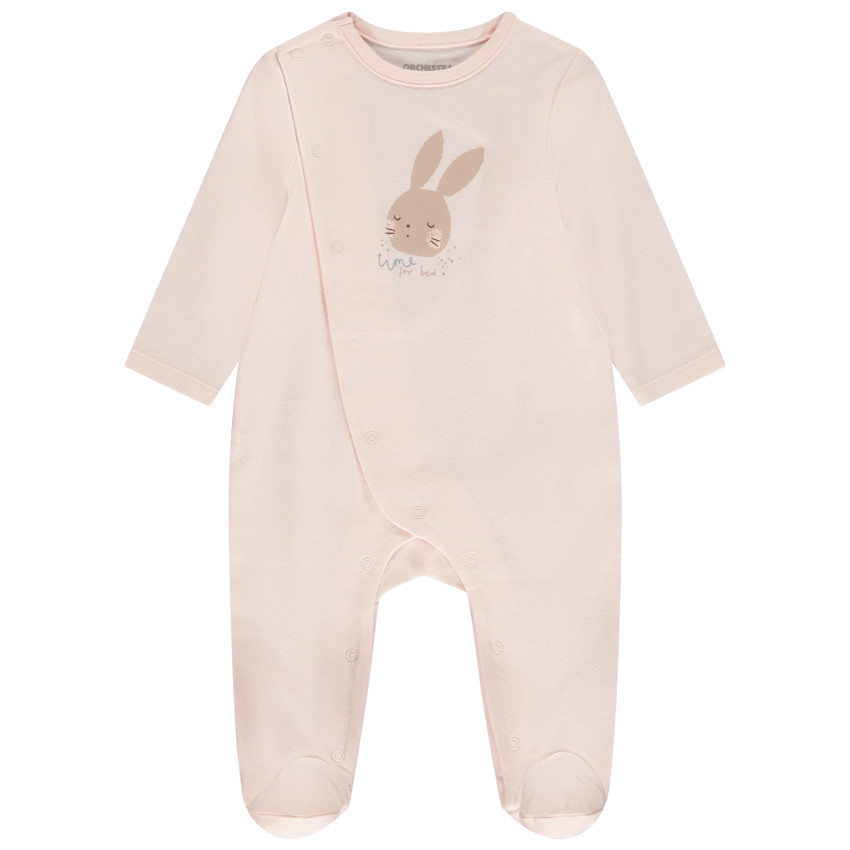 Lote de 3 peleles Lapin para bebé niña con diferentes aperturas según la edad 