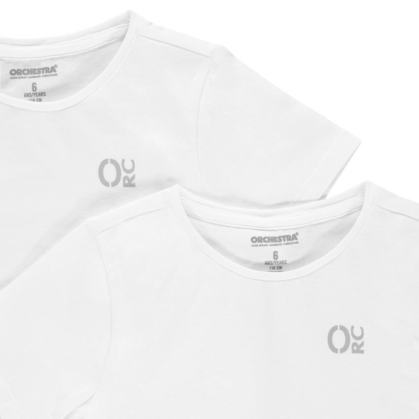 Pack de 2 bodies con logo estampado para niño.  Additional Pack de 2 bodies con logo estampado para niño.