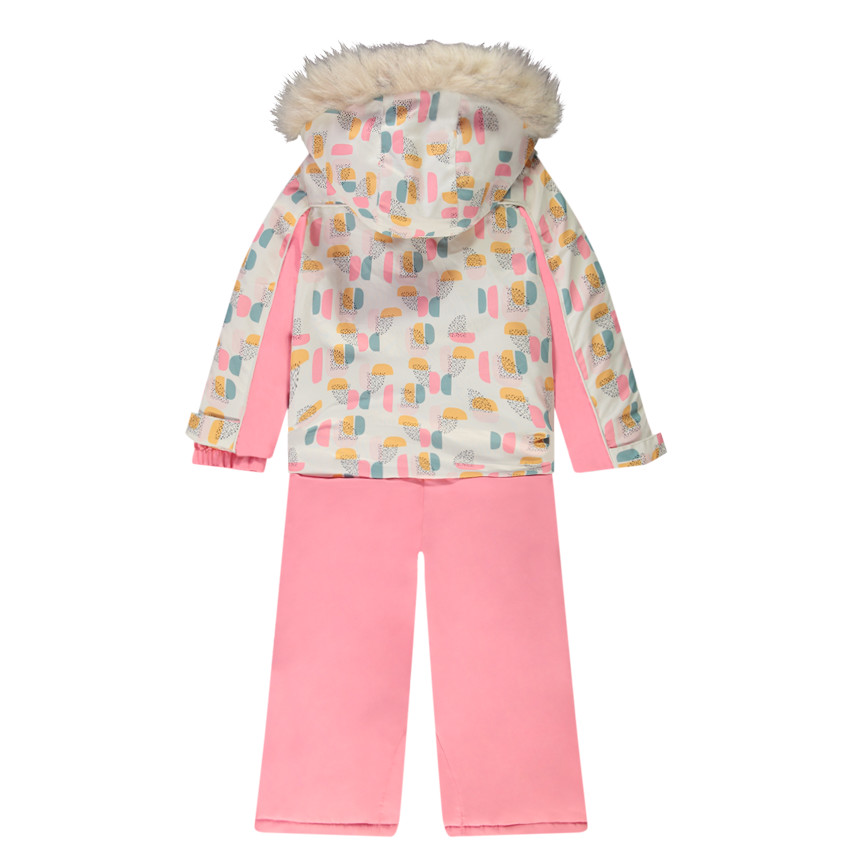 Pelele de esquí repelente al agua efecto 2 en 1 para niña 