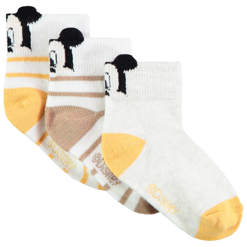 Pack 3 pares calcetines cortos Mickey Disney  Additional Pack 3 pares calcetines cortos Mickey Disney