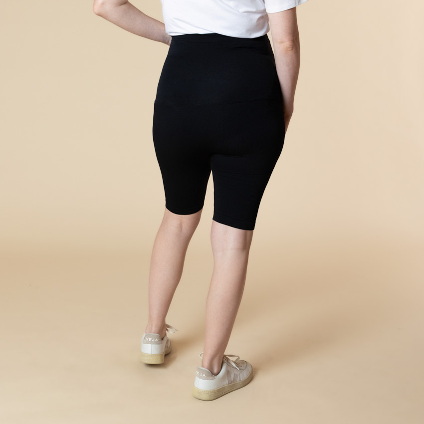 Cyclista postparto con banda alta para mujer 