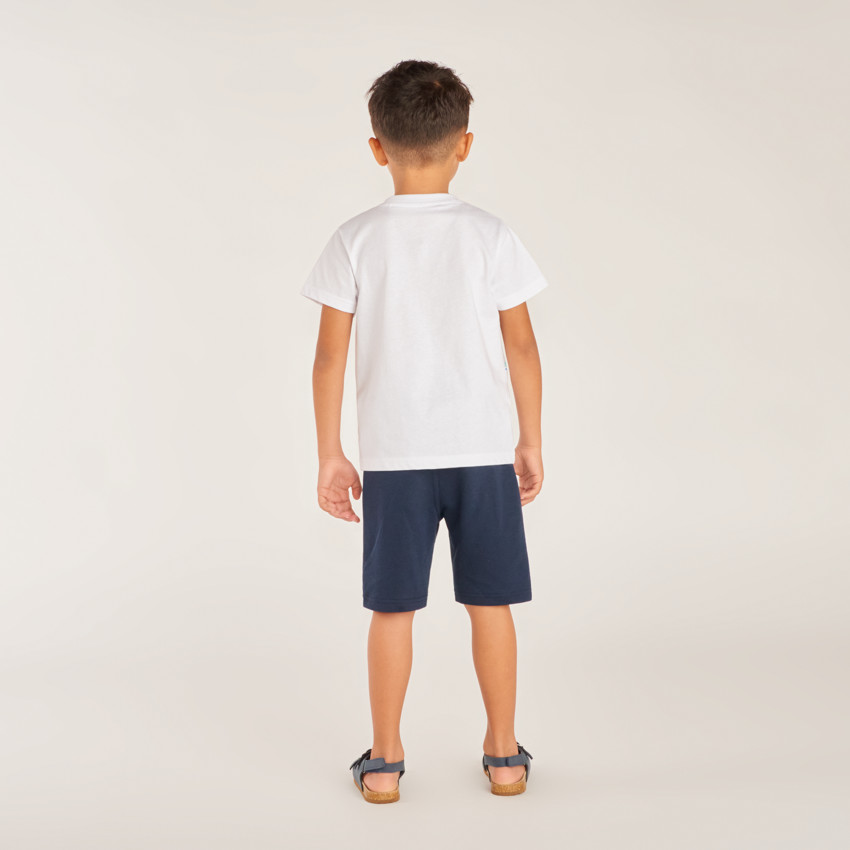 Camiseta de manga corta con estampado de Stitch de Disney para niño. 