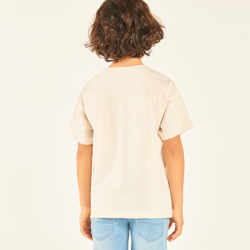 Camiseta de manga corta con estampado de El Rey León de Disney para niño. 