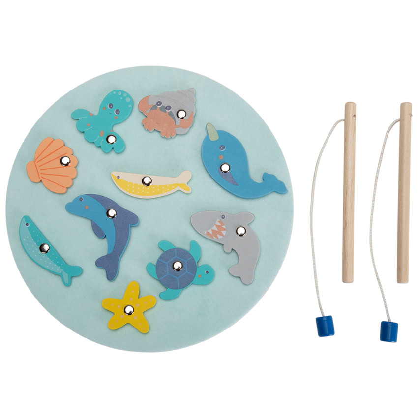 Juego de pesca magnético para niños 