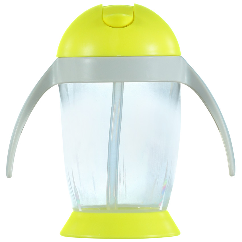 Vaso con pajita Pingoo - Amarillo/Gris  Additional Vaso con pajita Pingoo - Amarillo/Gris