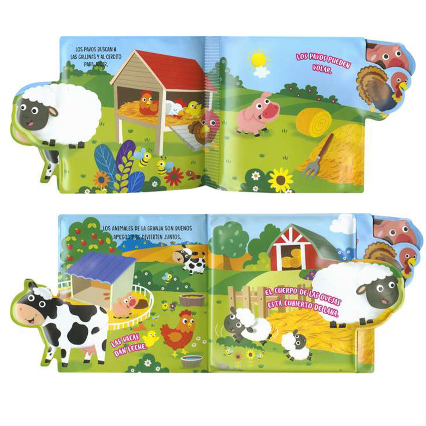 Libro para el baño La granja +1 año 