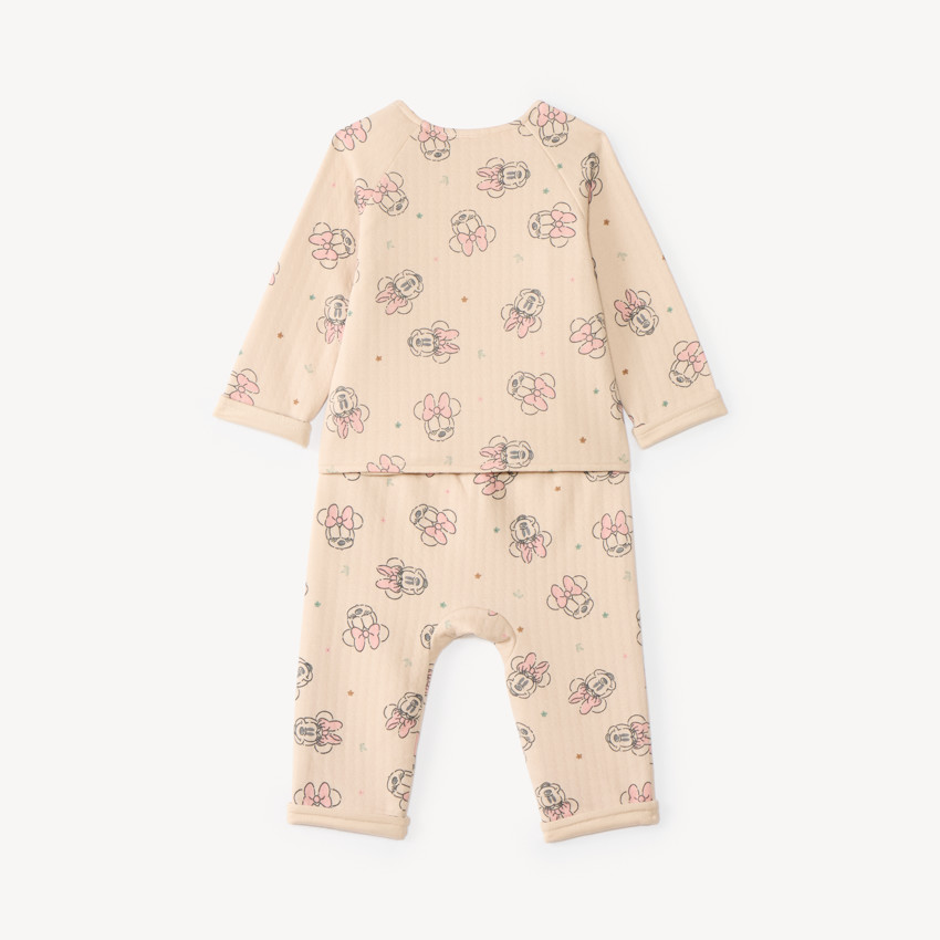 Conjunto de 2 piezas para bebé niña en jersey de Minnie Disney 