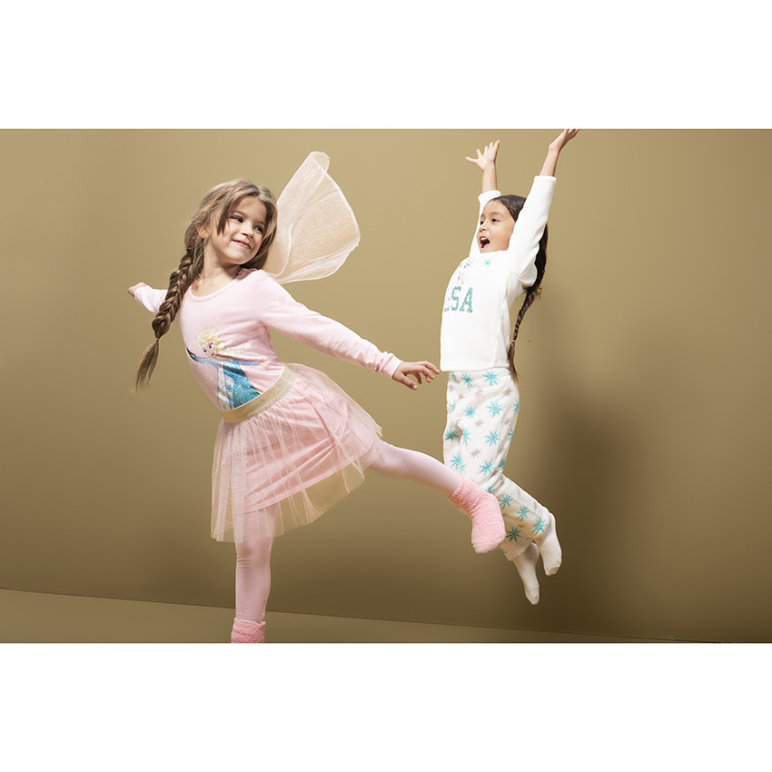 Pijama de sherpa estampado y lentejuelas de la Reina de las Nieves Disney 