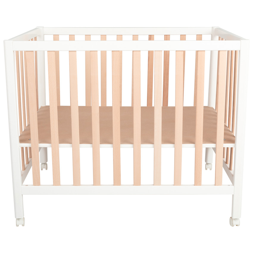 Parque de madera Tommy blanco 