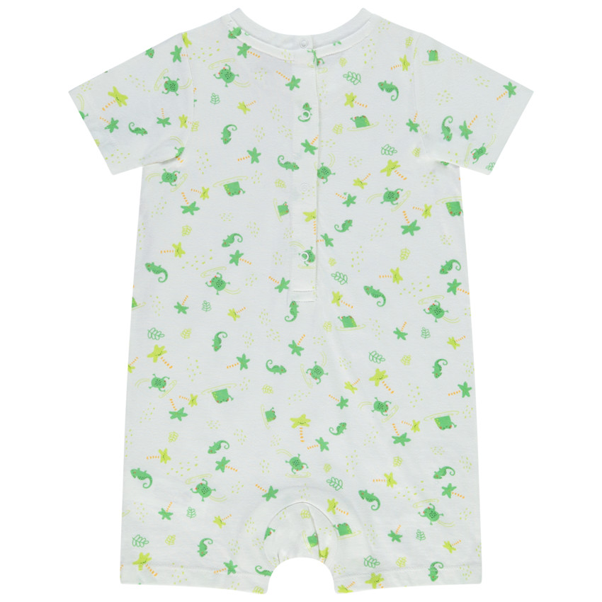 Lot de 2 combinaisons courtes en jersey pour bébé garçon 