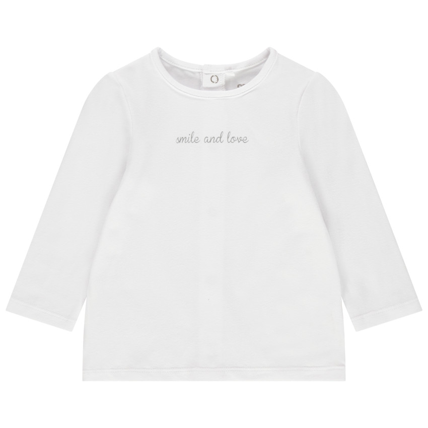 Camiseta manga larga inscripción 