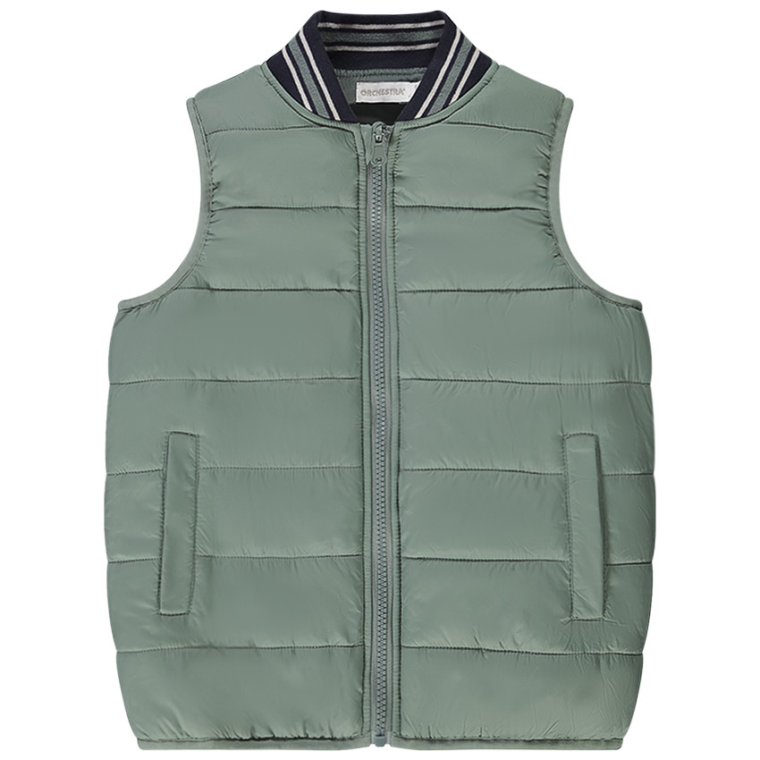 Parka 2 en 1 con chaleco efecto acolchado para niño 