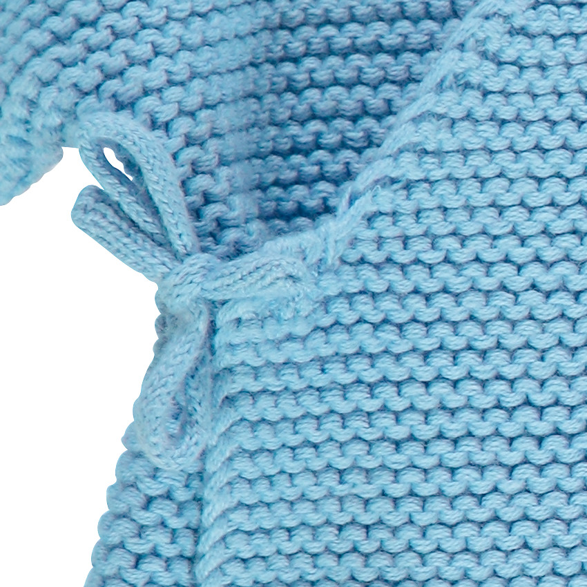 Camisita para recién nacido de punto con etiqueta de tela 