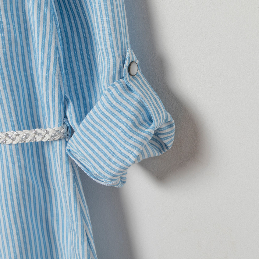 Ropa de niña a rayas de manga larga  Additional Ropa de niña a rayas de manga larga