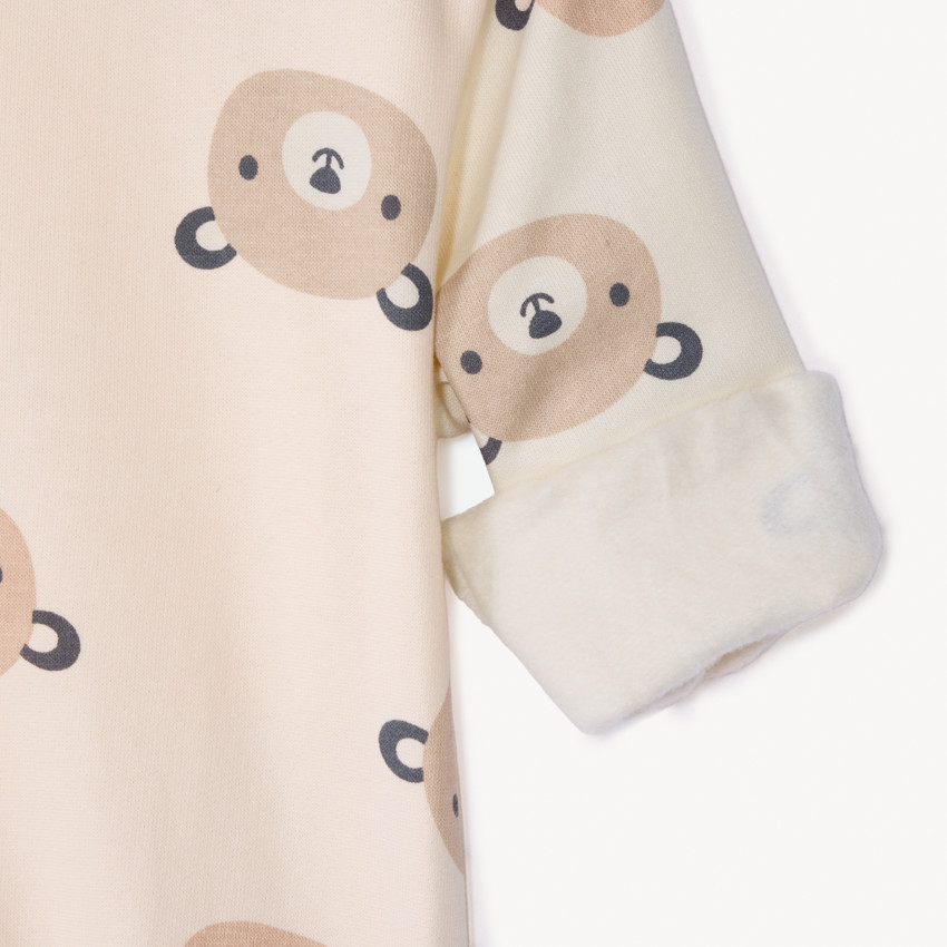 Sudadera oversize con estampado de ositos para bebé 