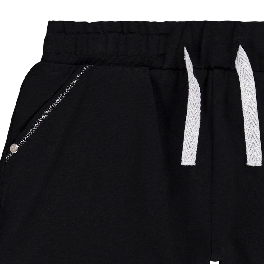 Short de punto liso para niña 