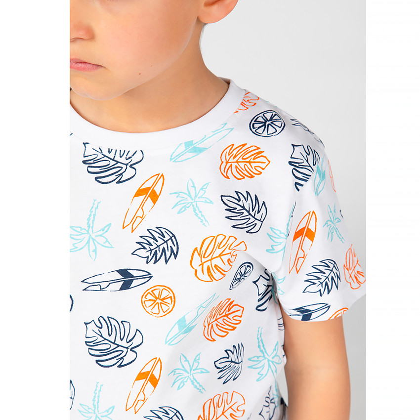 Conjunto camiseta manga corta + bermudas 