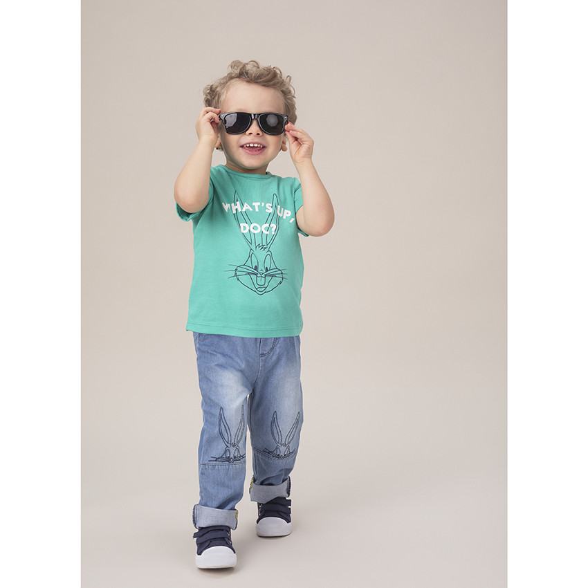 Conjunto de camiseta y vaqueros con estampado de Bugs Bunny Looney Tunes 