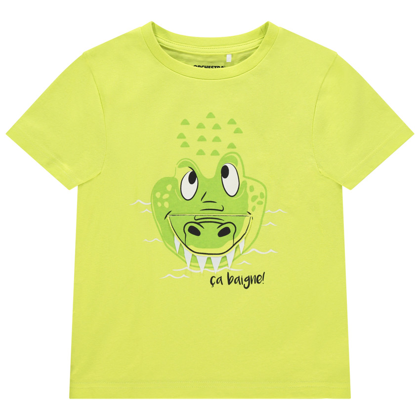 Camiseta manga corta cocodrilo 