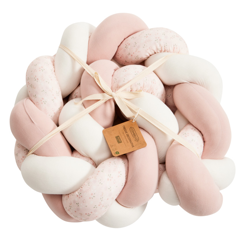 Tresse décorative Promenade Bucolique rose 