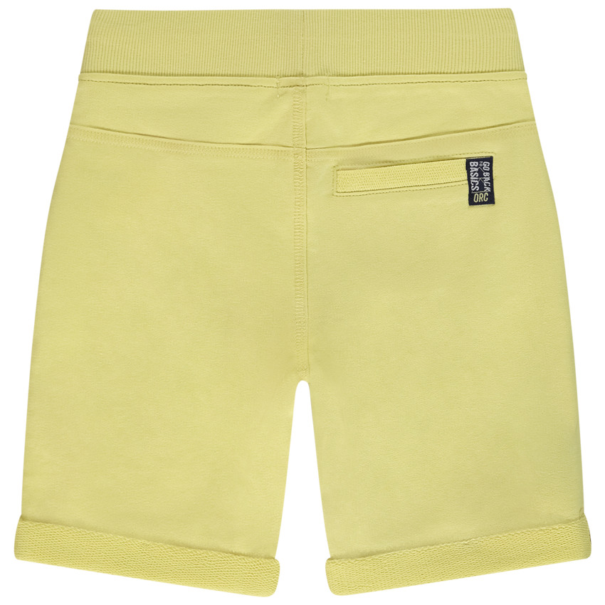 Bermudas de felpa lisa para niño 