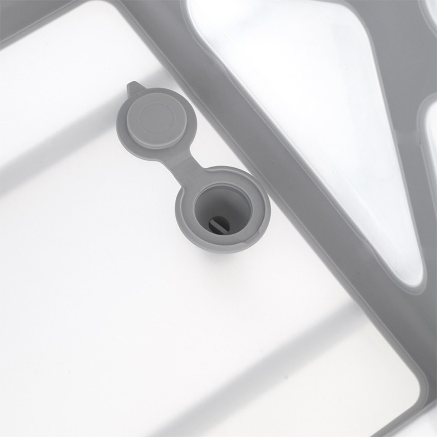 Bañera plegable Oasis blanca 