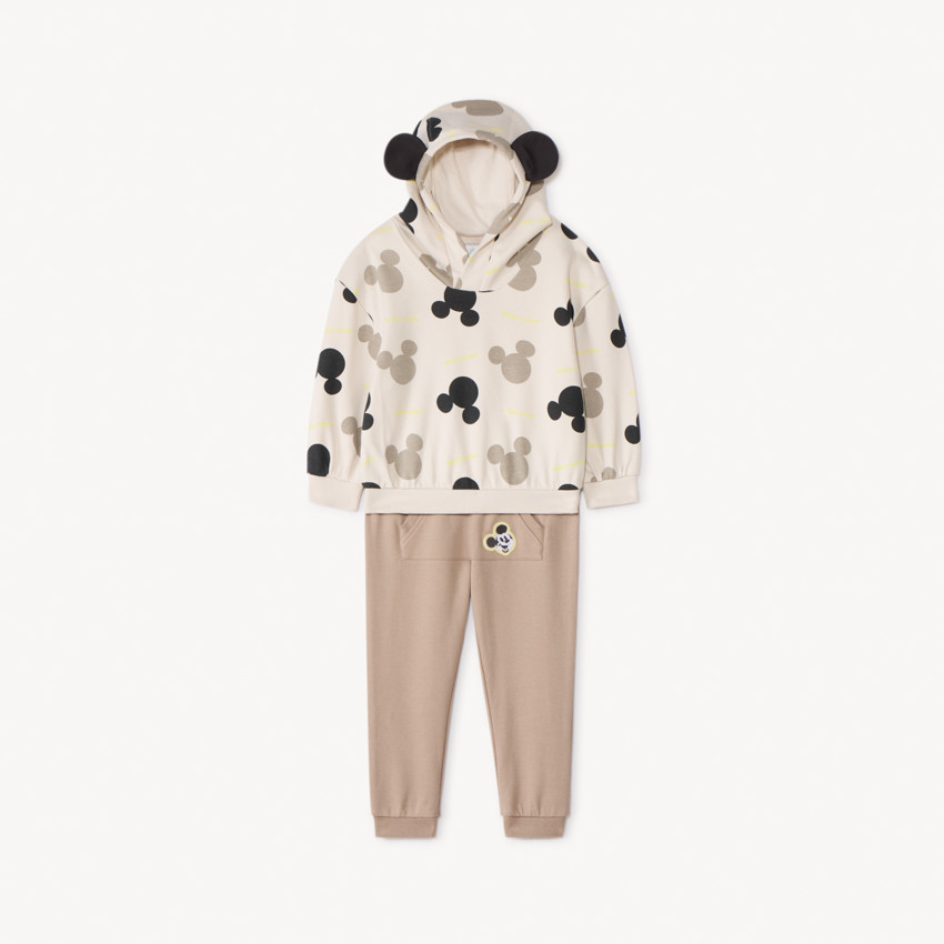 Conjunto de chándal de felpa Mickey Disney para bebé niño 