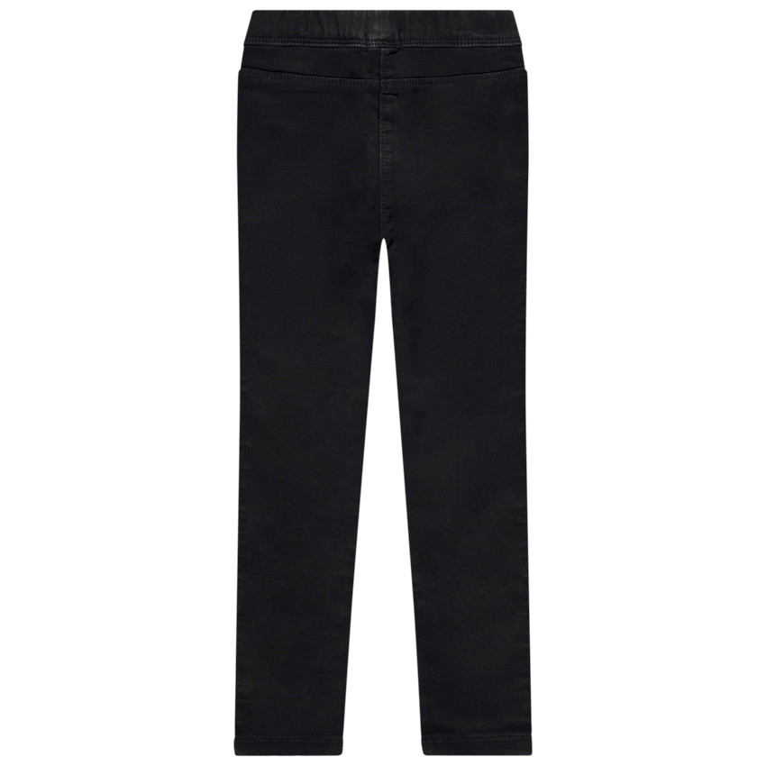 Jegging efecto vaquero con strass para niña 