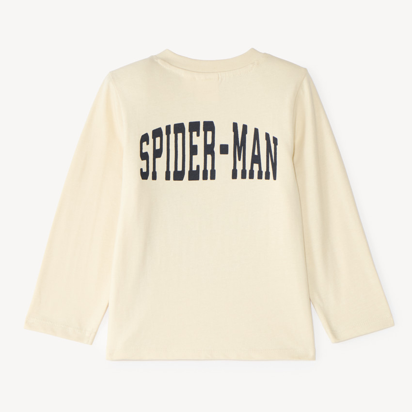 Camiseta de bebé niño de manga larga con estampado de Spider-Man Marvel 