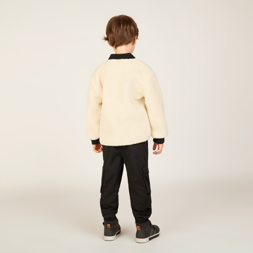 Parka 2 en 1 avec gilet en sherpa pour garçon 